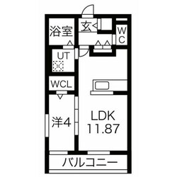 フォンターナ飾磨の物件間取画像